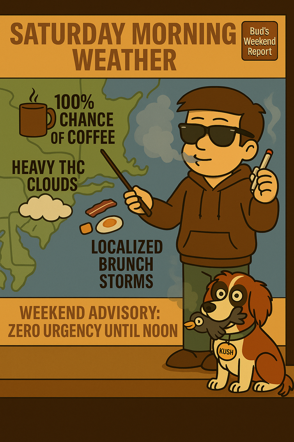 Daily Dabble: Saturday Wake & Bake — My Weekly Appointment with Absolutely Nothing