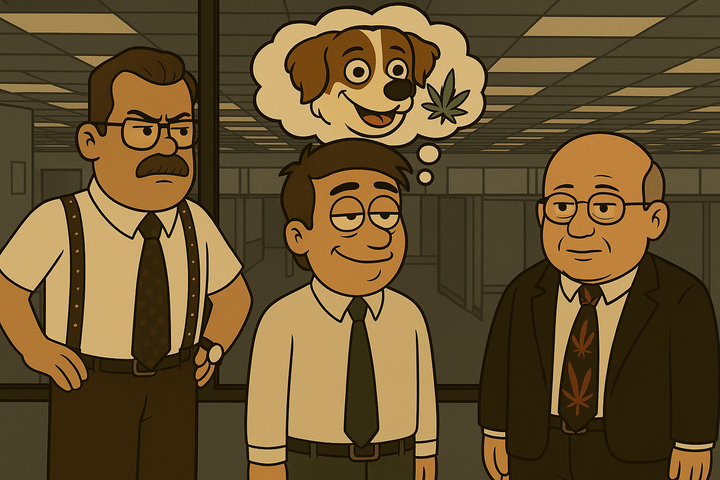 Daily Dabble:Corporate by Day, Bud by Night