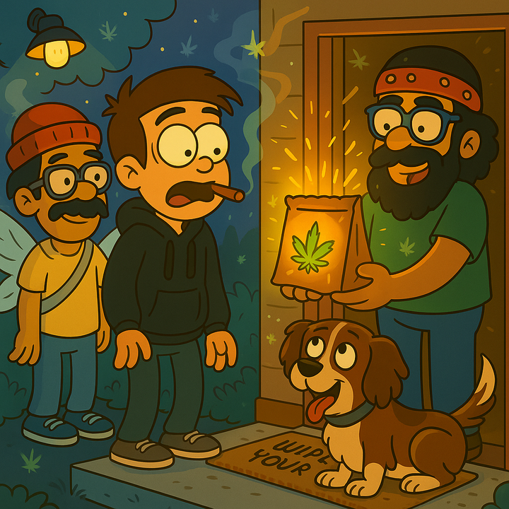 Daily Dabble: The Weed Fairy Exists (a.k.a. Dispensary Delivery)